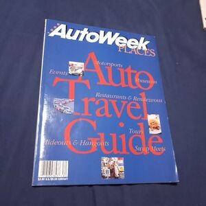 Vintage AutoWeek Magazine Cover 1998 Edition